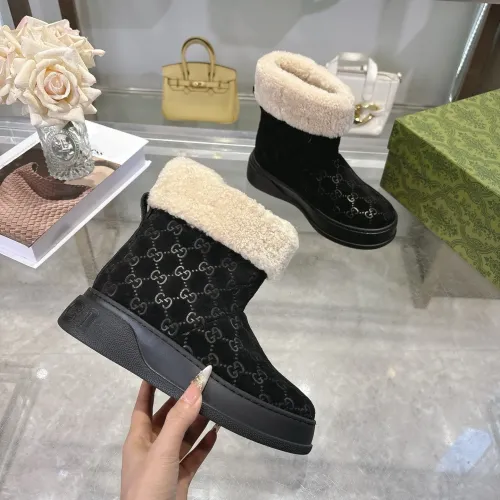 Replica Gucci Boots For Women #1400905 $118.00 USD for Wholesale