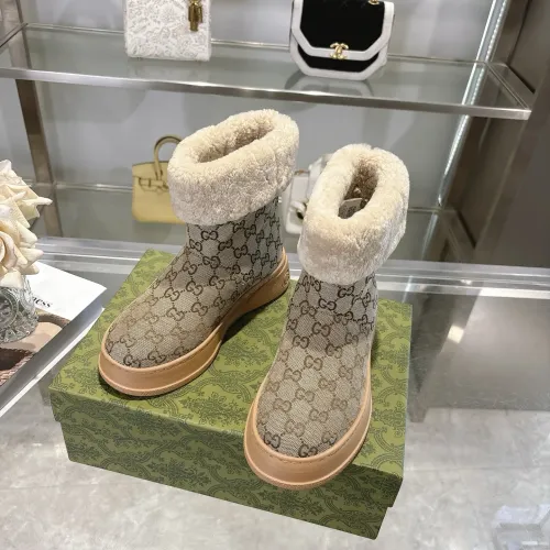 Replica Gucci Boots For Women #1400907 $118.00 USD for Wholesale