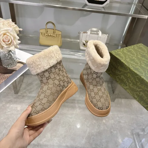 Replica Gucci Boots For Women #1400907 $118.00 USD for Wholesale