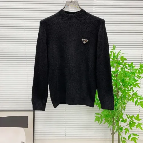 Prada Sweaters Long Sleeved For Unisex #1400914 $100.00 USD, Wholesale Replica Prada Sweaters