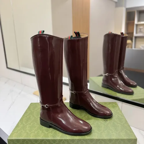 Replica Gucci Boots For Women #1400930 $215.00 USD for Wholesale