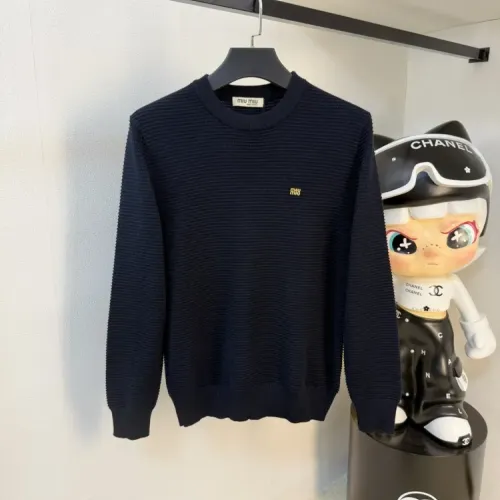 MIU MIU Sweaters Long Sleeved For Unisex #1400948