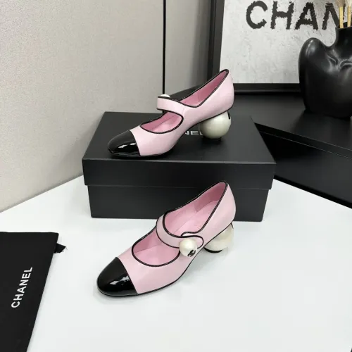 Chanel High-Heeled Shoes For Women #1400982 $108.00 USD, Wholesale Replica Chanel High-Heeled Shoes