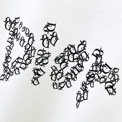 Replica Christian Dior Hoodies Long Sleeved For Unisex #1400998 $98.00 USD for Wholesale