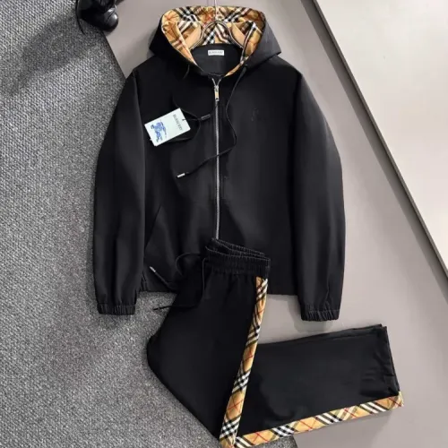 Burberry Tracksuits Long Sleeved For Men #1401018 $125.00 USD, Wholesale Replica Burberry Tracksuits