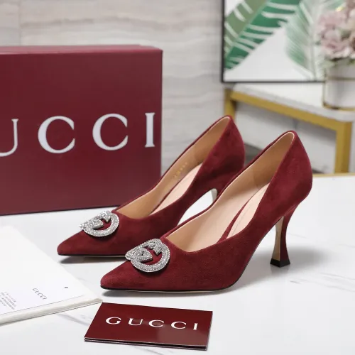 Gucci High-Heeled Shoes For Women #1401083