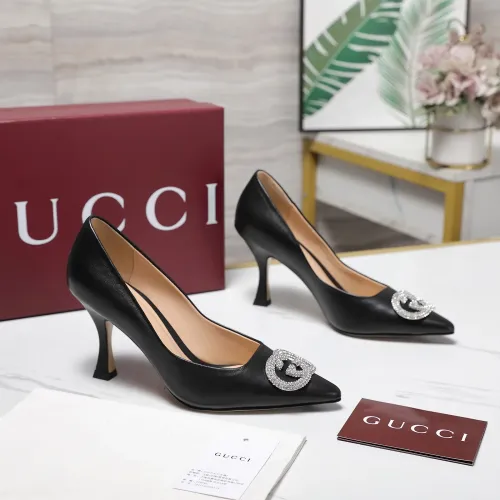 Replica Gucci High-Heeled Shoes For Women #1401114 $112.00 USD for Wholesale
