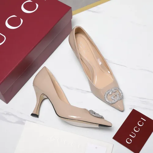 Replica Gucci High-Heeled Shoes For Women #1401115 $112.00 USD for Wholesale