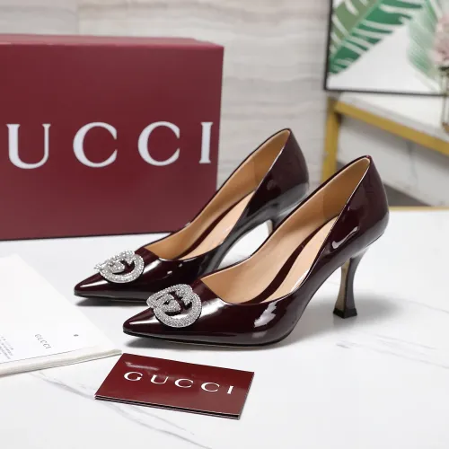 Gucci High-Heeled Shoes For Women #1401116