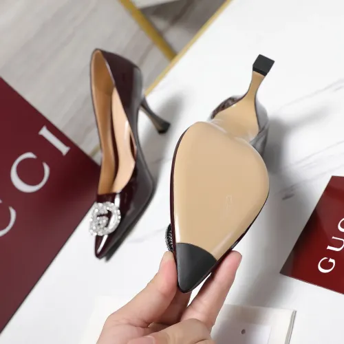 Replica Gucci High-Heeled Shoes For Women #1401116 $112.00 USD for Wholesale