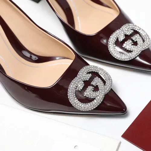 Replica Gucci High-Heeled Shoes For Women #1401116 $112.00 USD for Wholesale