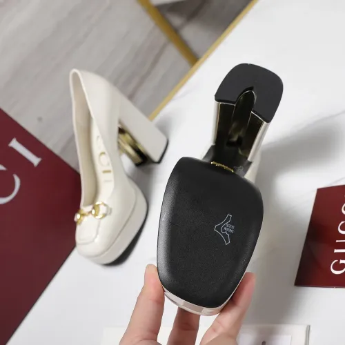 Replica Gucci High-Heeled Shoes For Women #1401118 $125.00 USD for Wholesale
