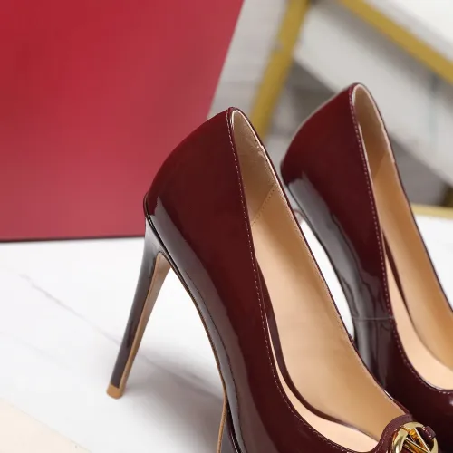 Replica Valentino High-Heeled Shoes For Women #1401129 $125.00 USD for Wholesale