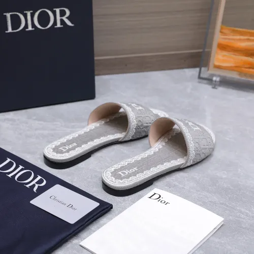 Replica Christian Dior Slippers For Women #1401136 $92.00 USD for Wholesale