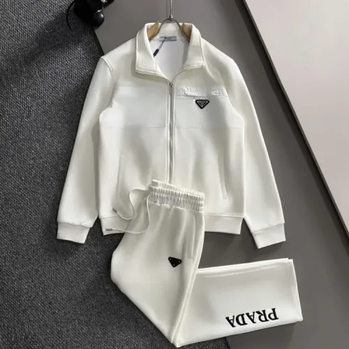 Prada Tracksuits Long Sleeved For Men #1401138
