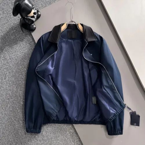 Replica Prada Tracksuits Long Sleeved For Men #1401142 $125.00 USD for Wholesale