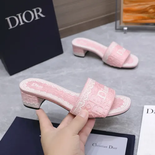 Replica Christian Dior Slippers For Women #1401147 $92.00 USD for Wholesale