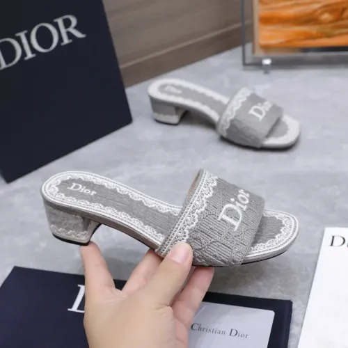 Replica Christian Dior Slippers For Women #1401148 $92.00 USD for Wholesale