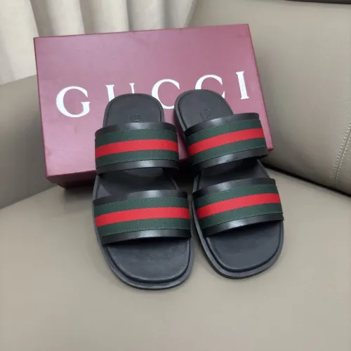 Replica Gucci Slippers For Men #1401155 $64.00 USD for Wholesale