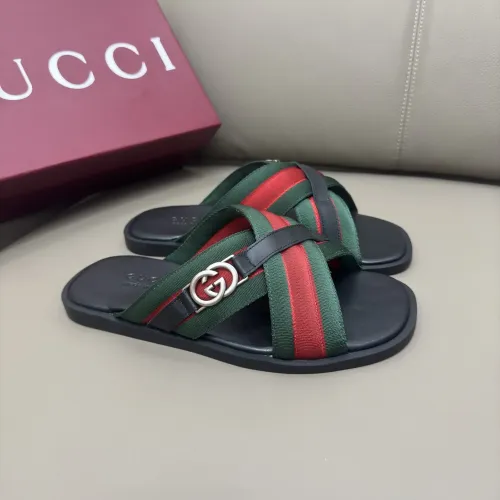 Replica Gucci Slippers For Men #1401164 $64.00 USD for Wholesale