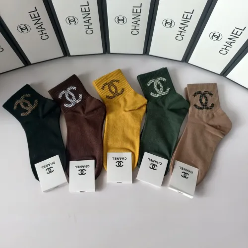 Replica Chanel Socks #1401181 $27.00 USD for Wholesale
