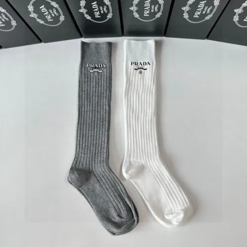 Prada Socks #1401217 $29.00 USD, Wholesale Replica Prada Socks