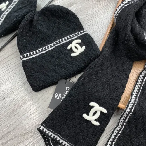 Replica Chanel Hat and Scarf Set #1401273 $52.00 USD for Wholesale