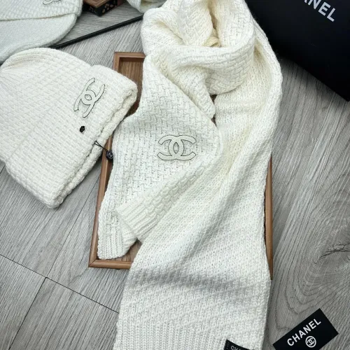 Replica Chanel Hat and Scarf Set #1401274 $52.00 USD for Wholesale
