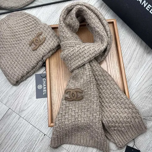 Replica Chanel Hat and Scarf Set #1401276 $52.00 USD for Wholesale