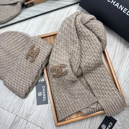 Replica Chanel Hat and Scarf Set #1401276 $52.00 USD for Wholesale