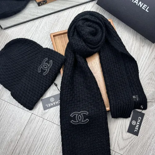 Replica Chanel Hat and Scarf Set #1401278 $52.00 USD for Wholesale