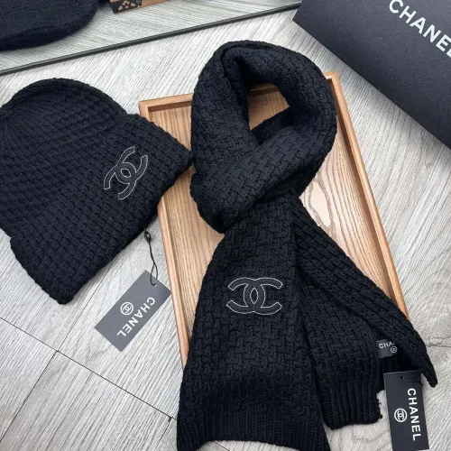 Replica Chanel Hat and Scarf Set #1401278 $52.00 USD for Wholesale