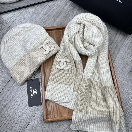 Replica Chanel Hat and Scarf Set #1401279 $52.00 USD for Wholesale