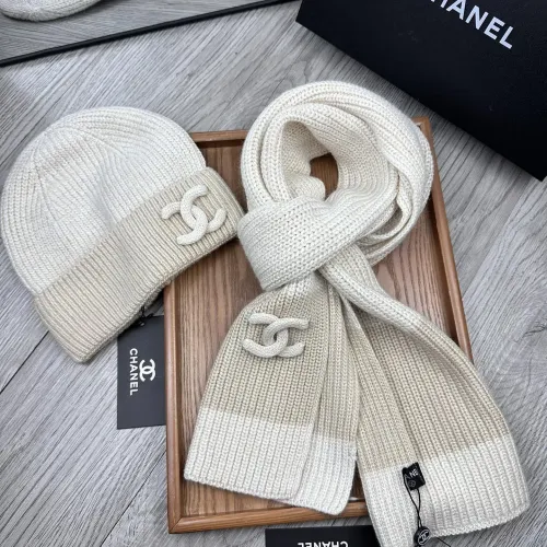 Replica Chanel Hat and Scarf Set #1401279 $52.00 USD for Wholesale