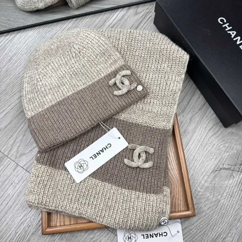 Replica Chanel Hat and Scarf Set #1401280 $52.00 USD for Wholesale