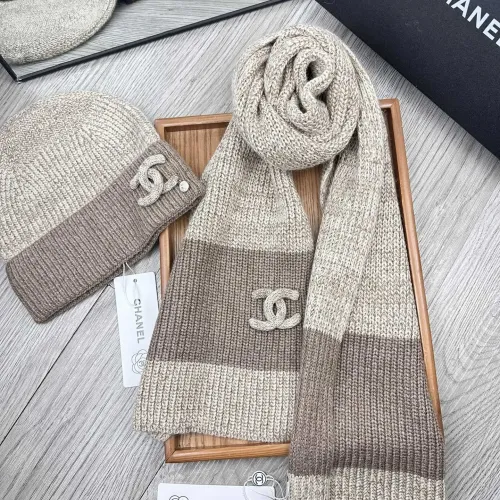 Replica Chanel Hat and Scarf Set #1401280 $52.00 USD for Wholesale