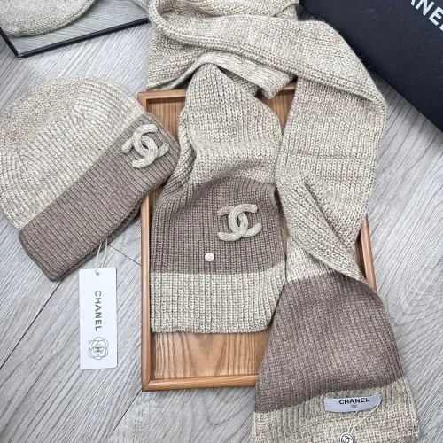 Replica Chanel Hat and Scarf Set #1401280 $52.00 USD for Wholesale