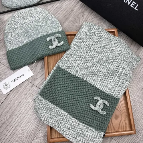 Chanel Hat and Scarf Set #1401281