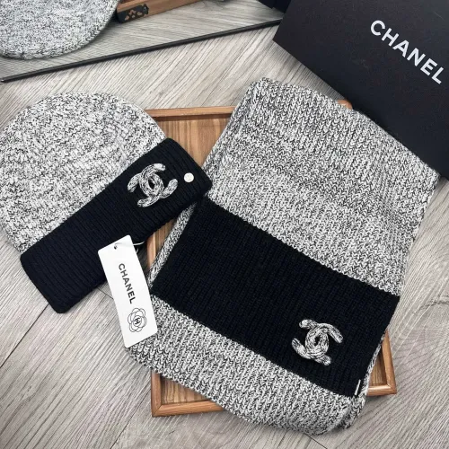 Chanel Hat and Scarf Set #1401283