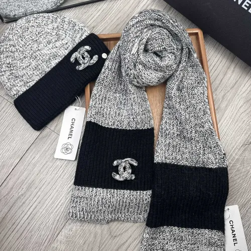 Replica Chanel Hat and Scarf Set #1401283 $52.00 USD for Wholesale