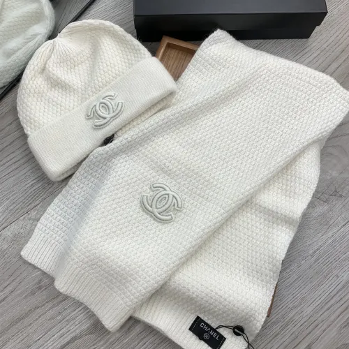 Replica Chanel Hat and Scarf Set #1401285 $52.00 USD for Wholesale