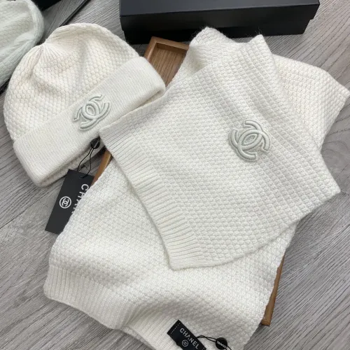 Replica Chanel Hat and Scarf Set #1401285 $52.00 USD for Wholesale
