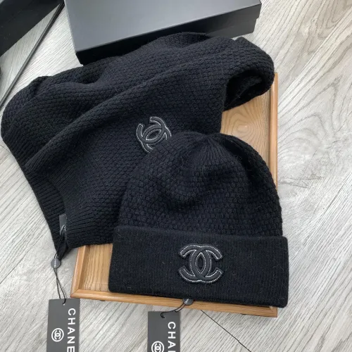 Replica Chanel Hat and Scarf Set #1401286 $52.00 USD for Wholesale