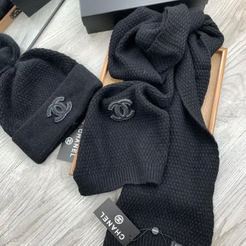 Replica Chanel Hat and Scarf Set #1401286 $52.00 USD for Wholesale