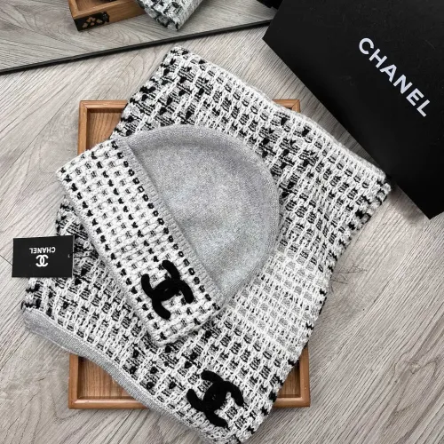Replica Chanel Hat and Scarf Set #1401288 $52.00 USD for Wholesale