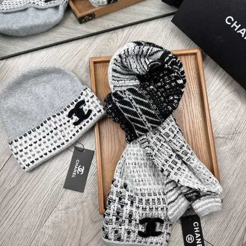 Replica Chanel Hat and Scarf Set #1401288 $52.00 USD for Wholesale