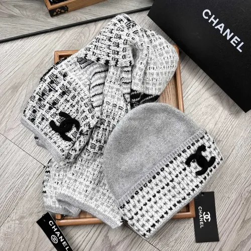 Replica Chanel Hat and Scarf Set #1401288 $52.00 USD for Wholesale