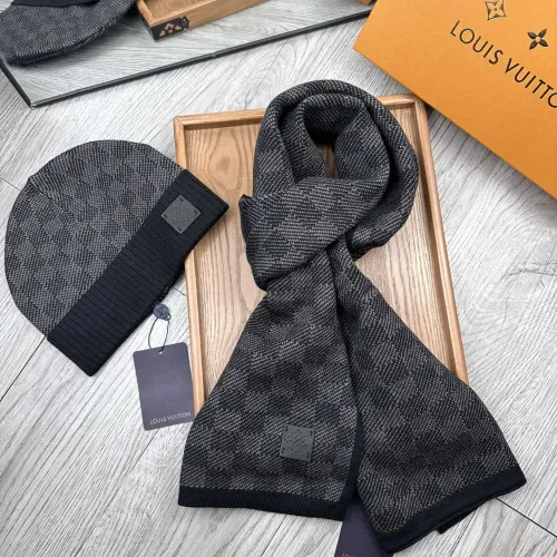 Replica Louis Vuitton LV Hat and Scarf Set #1401295 $48.00 USD for Wholesale