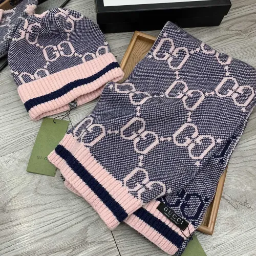Replica Gucci Hat and Scarf Set #1401302 $52.00 USD for Wholesale