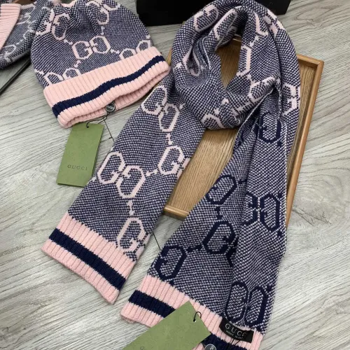 Replica Gucci Hat and Scarf Set #1401302 $52.00 USD for Wholesale